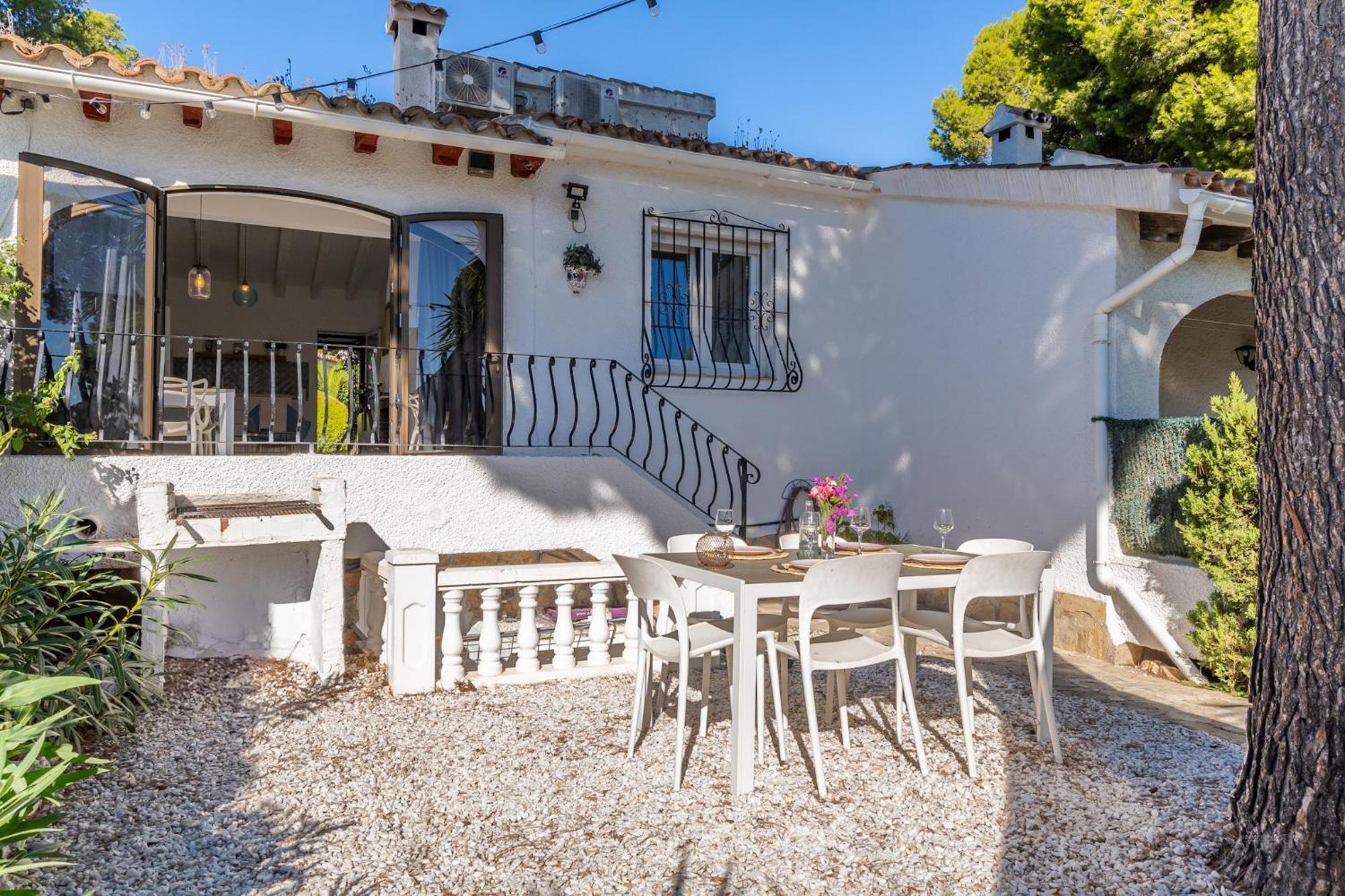 Bungalow Marquérite Moraira, 5 minutes from beach Teulada Exterior foto
